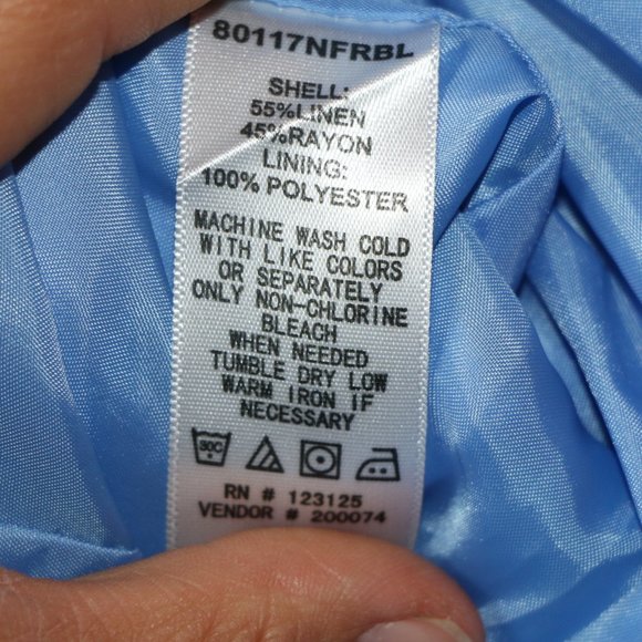 Chadwicks Linen Blend Dress - Picture 4 of 7